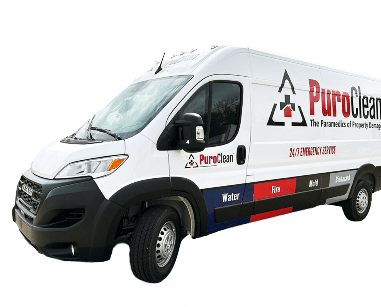 A PuroClean company van